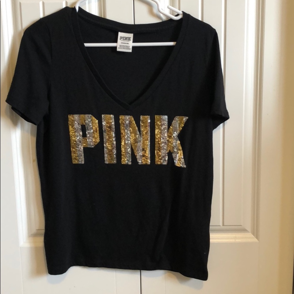 Victoria’s Secret Pink T-shirt sparkly